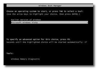 boot Installare windows xp su computer con vista