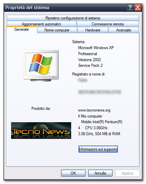proprieta di sistema photo proprieta di sistema Personalizzare le proprietà di sistema di windows