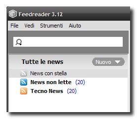 feedreader1 Ultime novità dai tuoi siti preferiti