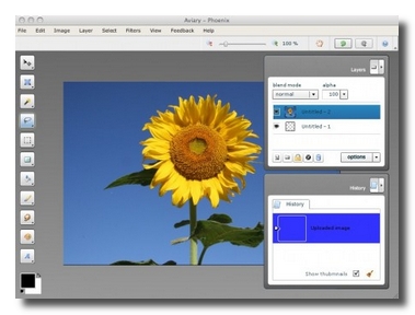 phoenix 10 Alternative a Photoshop in stile Web 2.0