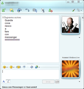 messenger Tricks Messenger   Andare a capo !
