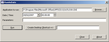 runasdate runasdate Eseguire un programma con un timer