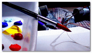 pennello Modificare le immagini online con Pixlr