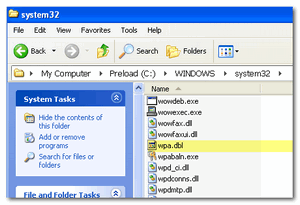 wpa Attivare Windows XP appena reinstallato