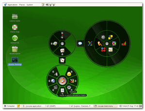 cam Circular Application Menu: un menu circolare offerto da google